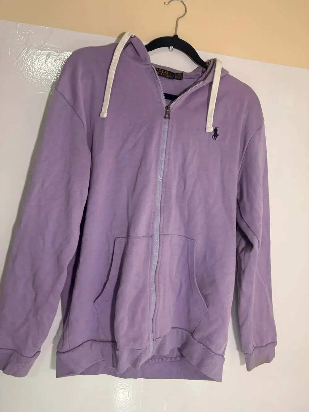 Polo Ralph Lauren Purple Full-Zip Hoodie